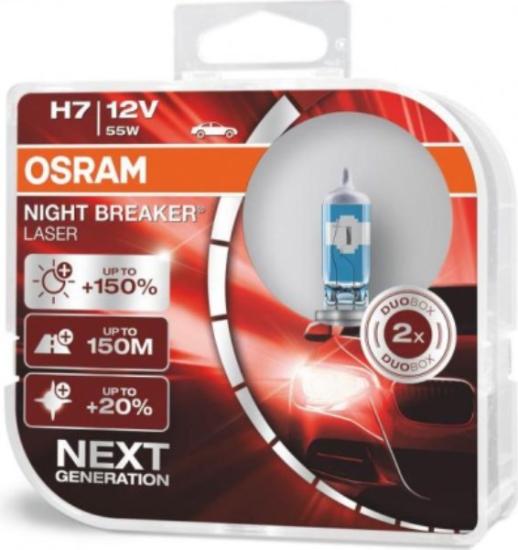 Prekės „Lemputė automobiliui H7 12V 55W HCB PX26D 2 vnt Osram IŠPARDUOTA“ paveikslėlis