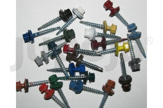 Prekės nuotrauka Savisriegis į medį 4,8x28 mm RAL 9006 Info Global
