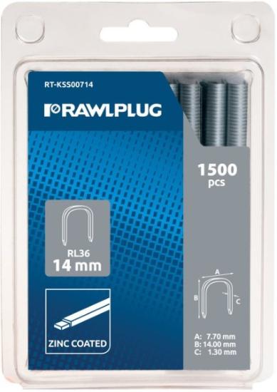 Prekės „Segtukai mataliniai laidų tvirtinimui RL36 12 mm 1500 vnt Rawlplug IŠPARDUOTA“ paveikslėlis