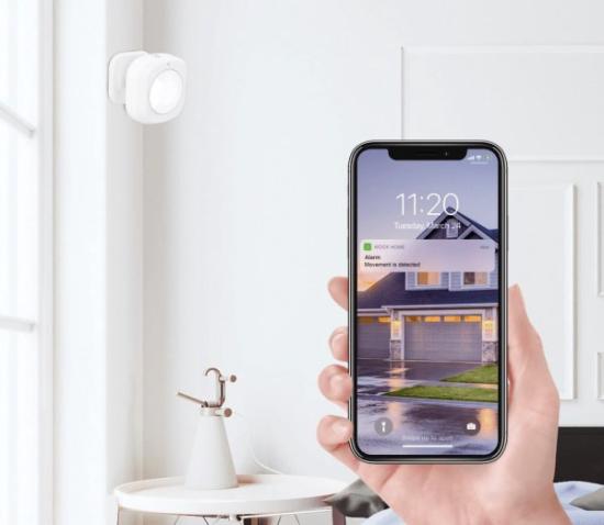 Prekės „Išmanusis ZigBee TUYA bevielis patalpos PIR judesio jutiklis, 110°,  WOOX IŠPARDUOTA“ paveikslėlis