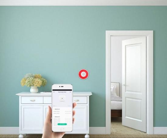 Prekės „Išmanioji ZigBee TUYA bevielė patalpos sirena, ?85dB, 5V DC su įkraunama baterija, balta, WOOX IŠPARDUOTA“ paveikslėlis
