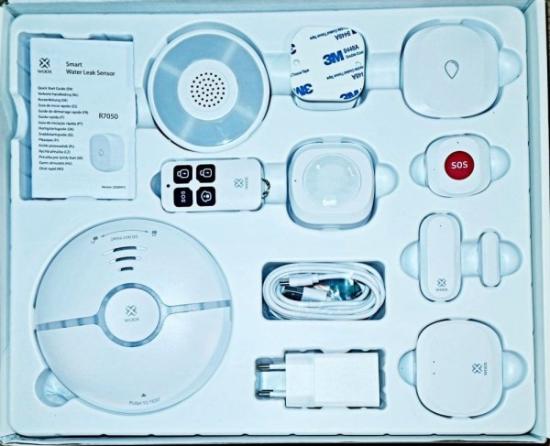 Prekės „Išmanioji bevielė ZigBee TUYA patalpos apsaugos sistema R7073, WOOX IŠPARDUOTA“ paveikslėlis