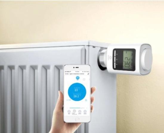 Prekės „Išmanių termostatų komplektas, 2x termostatai + ZigBee - Wi-Fi stotelė, TUYA, valdomas programėle, WOOX IŠPARDUOTA“ paveikslėlis