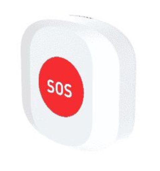 Prekės nuotrauka Išmanusis ZigBee TUYA bevielis patalpos pagalbos iškvietimo SOS mygtukas, WOOX IŠPARDUOTA