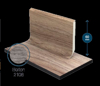 Prekės nuotrauka PVC grindjuostė GraboProfil Hard-Foam 2108 Bolton (60*2200mm) IŠPARDUOTA