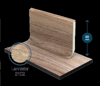 Prekės nuotrauka PVC grindjuostė GraboProfil Hard-Foam 2102 Lannister (60*2200mm) IŠPARDUOTA