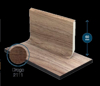 Prekės nuotrauka PVC grindjuostė GraboProfil Hard-Foam 2111 Drogo (60*2200mm) IŠPARDUOTA