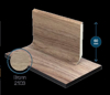 Prekės nuotrauka PVC grindjuostė GraboProfil Hard-Foam 2103 Bronn (60*2200mm) IŠPARDUOTA