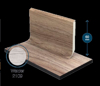Prekės nuotrauka PVC grindjuostė GraboProfil Hard-Foam 2109 Walder (60*2200mm) IŠPARDUOTA