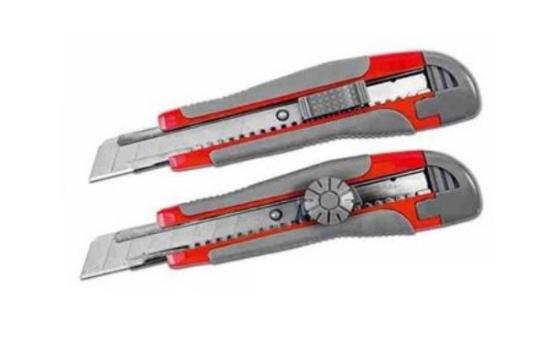 Prekės „Peilis tapetams 18 mm AutoLock ABS 9018 Maan IŠPARDUOTA“ paveikslėlis