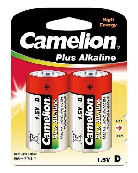 Prekės „Elementai „ALKALINE" LR20-BP2 D 2 vnt. IŠPARDUOTA“ paveikslėlis