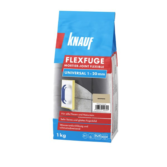 Prekės nuotrauka Plytelių siūlių užpildas Flexfuge Universal ANEMONE 1 kg 