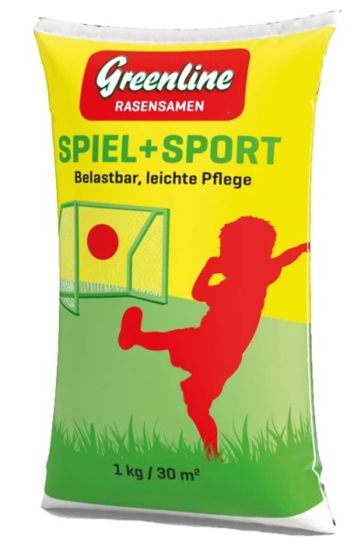 Prekės nuotrauka Mišinys vejos 2,5kg 75m2 Spiel+Sport GL