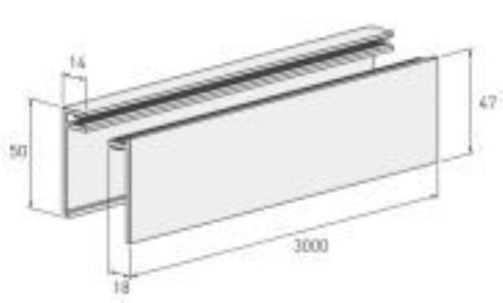 Prekės „Užbaigimo detalė dailylentei VOX SOLID Šviesi (rusva) 3m. IŠPARDUOTA“ paveikslėlis