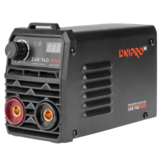 Prekės „Aparatas suvirinimo elektrodams 140A 4400 W IGBT SAB-14D Mini Dnipro-M IŠPARDUOTA“ paveikslėlis