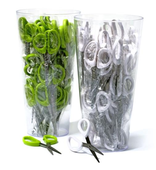 Prekės „Žirklės baltos 130mm ENOZ0 IŠPARDUOTA“ paveikslėlis