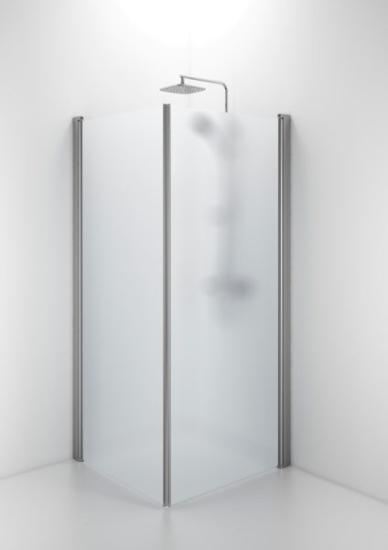 Prekės „Dušo kabina Ifö Space SPNF 65x65 Silver, matinis stiklas IŠPARDUOTA“ paveikslėlis