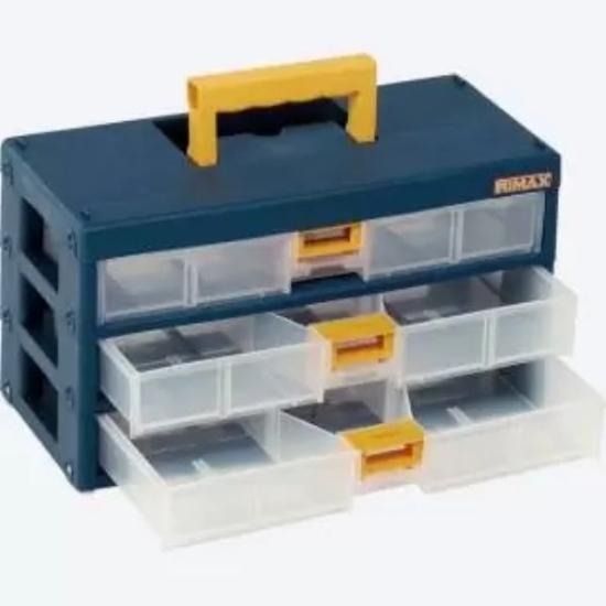 Prekės „Dėžutė smulkmenoms modulinė 3x40 170x310x140 mm RIMAX 3 IŠPARDUOTA“ paveikslėlis