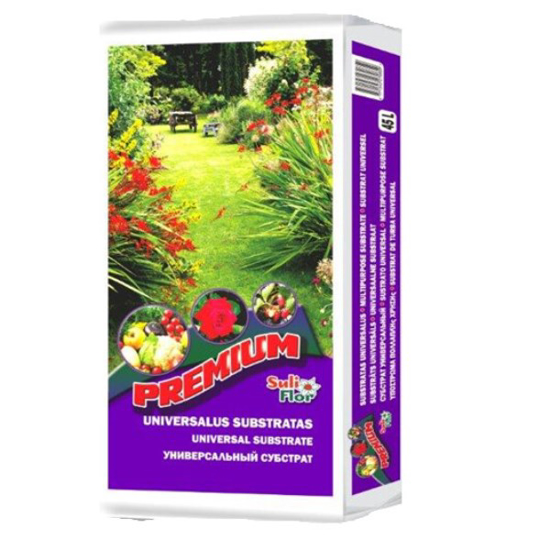 Prekės nuotrauka Substratas universalus 0-20 mm 45 L Suliflor Premium IŠPARDUOTA