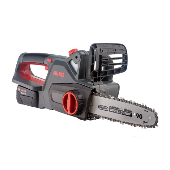 Prekės nuotrauka Akumuliatorinis grandininis pjūklas AL-KO CS 1825 18 V Comfort Bosch
