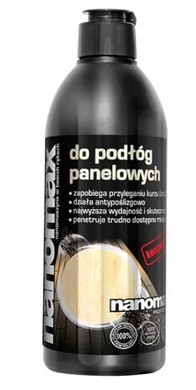 Prekės „Profesionalus  laminuotų grindų plovimo koncentratas Nanomax  500 ml IŠPARDUOTA“ paveikslėlis