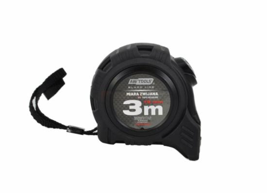 Prekės „Ruletė 3 m x 19 mm su magnetu ir automatiniu stabdžiu AW-Tools IŠPARDUOTA“ paveikslėlis