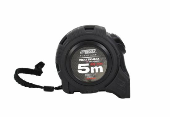 Prekės „Ruletė 5 m x 25 mm su magnetu ir automatiniu stabdžiu AW-Tools IŠPARDUOTA“ paveikslėlis