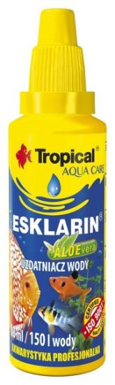 Prekės „TROPICAL Esklarin Aloevera - vandens kondicionierius - 30 ml“ paveikslėlis