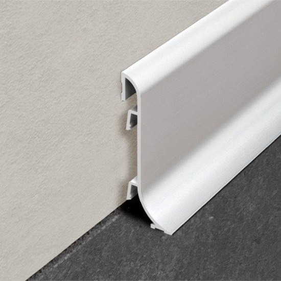 Prekės nuotrauka Grindjuostė, anoduoto aliuminio, h 70 mm, L 2,0 m