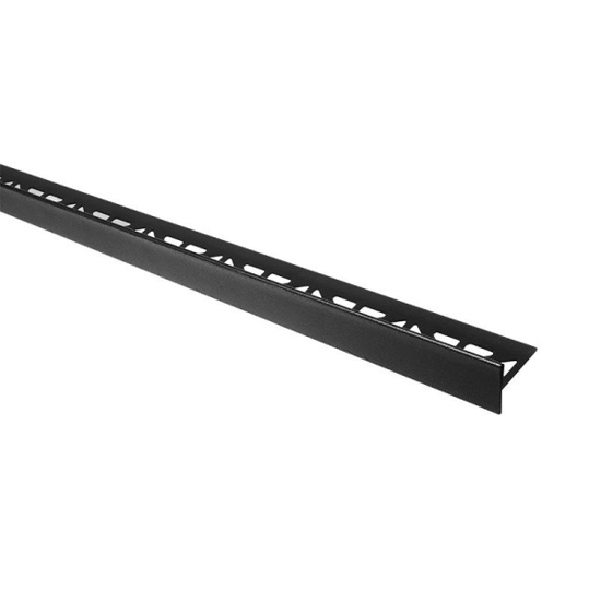 Prekės nuotrauka DURAL dušo profilis, nerūdijantis plienas, JUODAS, kairinis, h 11 mm, 98 cm
