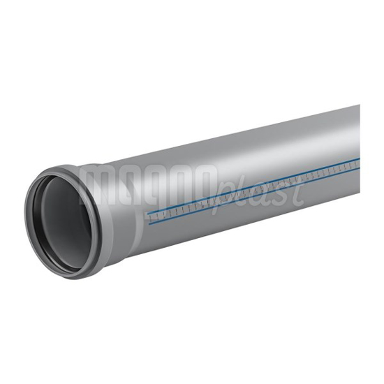 Prekės nuotrauka Vamzdis vidaus su mova HTEM d=110x250mm Magnaplast