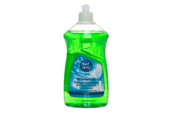 Prekės nuotrauka Nord Clean indų ploviklis FI-SV-ET-LV-LT šviežias 500 ml