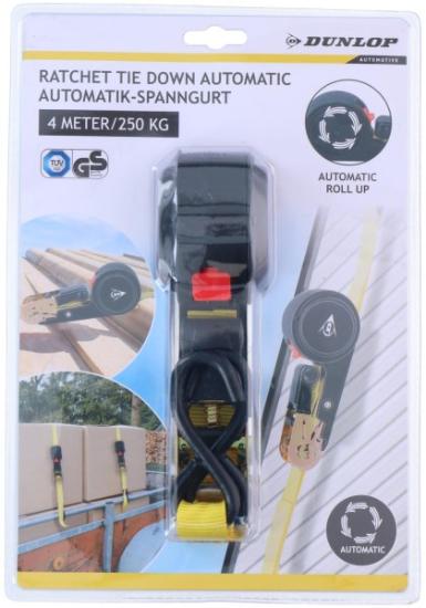 Prekės „Diržas krovinių 4mx25mm 250kg Dunlop IŠPARDUOTA“ paveikslėlis