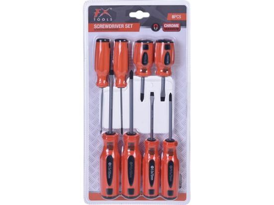 Prekės „Rinkinys atsuktuvų 8 vnt FX tools IŠPARDUOTA“ paveikslėlis