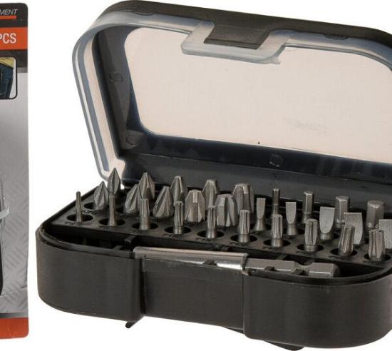 Prekės „Sukimo antgalių rinkinys 31vnt FX tools IŠPARDUOTA“ paveikslėlis