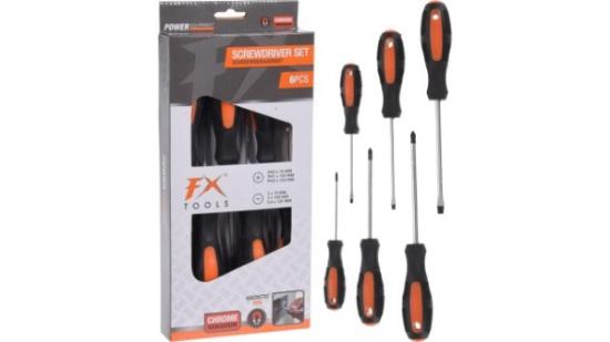 Prekės „Rinkinys atsuktuvų 6 vnt FX tools IŠPARDUOTA“ paveikslėlis