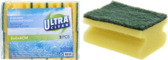 Prekės „Kempinės virtuvinės 8vnt UltraClean IŠPARDUOTA“ paveikslėlis