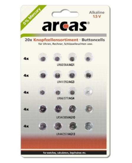 Prekės „Rinkinys be gyvsidabrio „ARCAS" 20 vnt. IŠPARDUOTA“ paveikslėlis