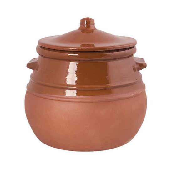 Prekės nuotrauka Indas kepimui molinis s/d 8.0L 36-0980