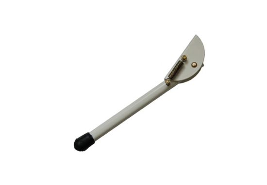 Prekės nuotrauka Atrama durų atlenkiama 150 mm balta D14 mm PD150-11 BL LOB