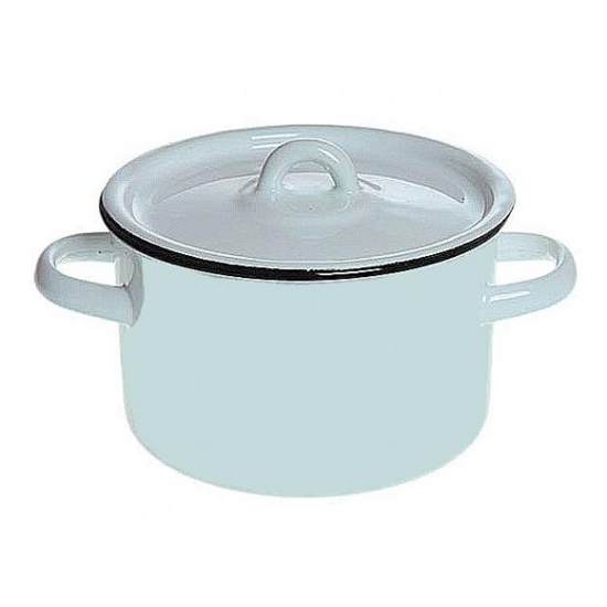 Prekės nuotrauka Puodas emal. 1.5L b/p