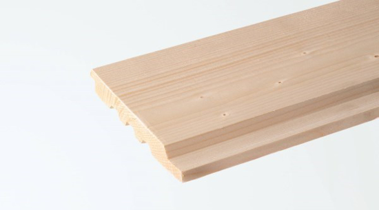 Prekės nuotrauka Medinės lauko dailylentės lygiu paviršiumi EGLĖ UYV 18x121x5100mm IŠPARDUOTA