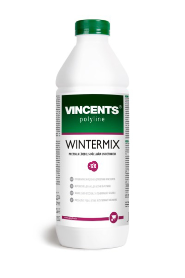 Prekės nuotrauka Priedas nuo šalčio statybiniams skiediniams WINTERMIX 1 l VINCENTS