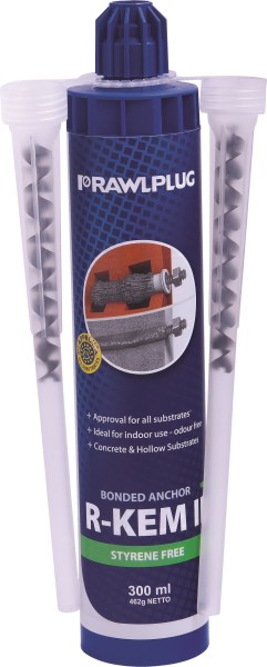 Cheminis ankeris R-KEM-II 300 ml Rawlplug. Jupoja - ir remontui ir