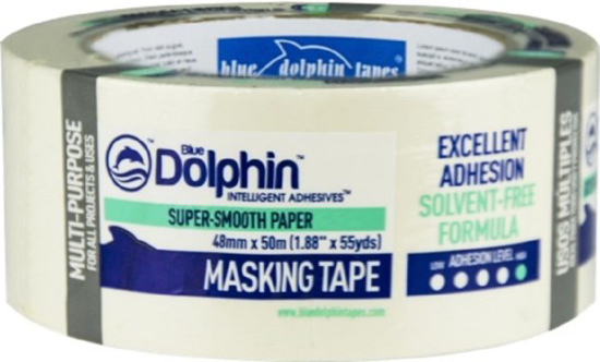 Prekės nuotrauka Juosta dažymo DOLPHIN 38 mm x 50 m balta IŠPARDUOTA