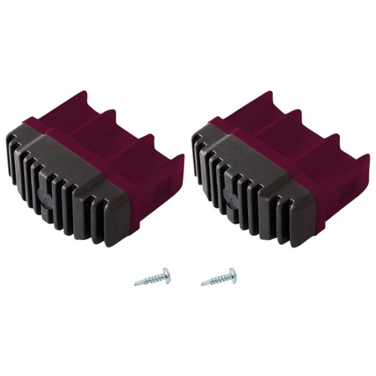 Prekės nuotrauka Kojelė kopėčioms 60x20 mm vidinė 2 vnt Corda