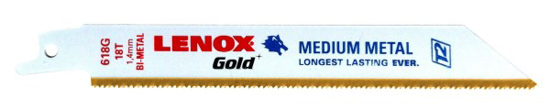 Prekės nuotrauka Ties. pj. met. „LENOX" GOLD 200 mm 18TPI IŠPARDUOTA