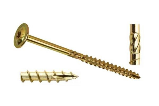 Prekės nuotrauka Medsraigčiai plačia galva 8x260/80 mm T40 T-Fix