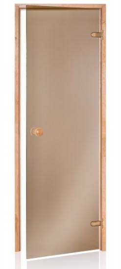 Prekės „Saunos durys 80 x 190 cm SCAN bronze Andrese IŠPARDUOTA“ paveikslėlis