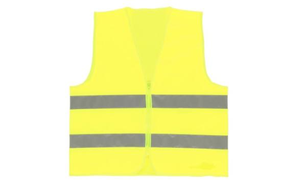 Prekės „Atom Atom Šviesą atspindinti liemenė su užtrauktuku geltona 2XL“ paveikslėlis